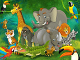Cartoon Jungle Madagascar