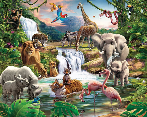 Jungle Adventure Wallpaper Mural